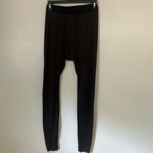 Patagonia Capilene Base Layer Leggings Small Black Hiking Camping #700